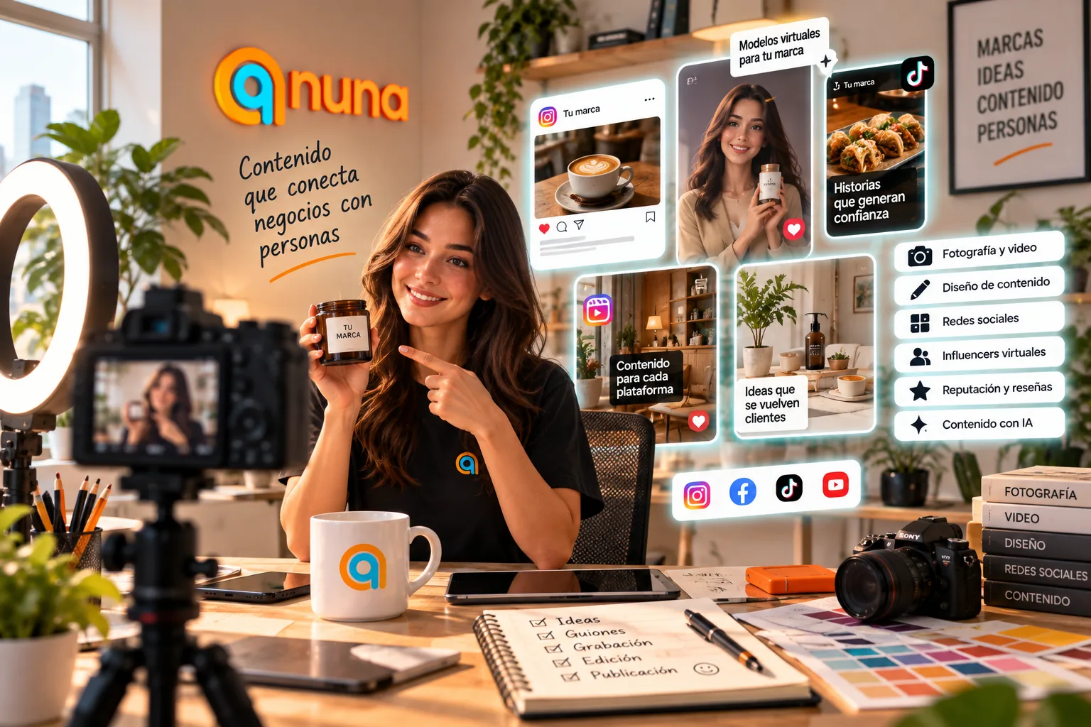 Confianza y contenido para negocios