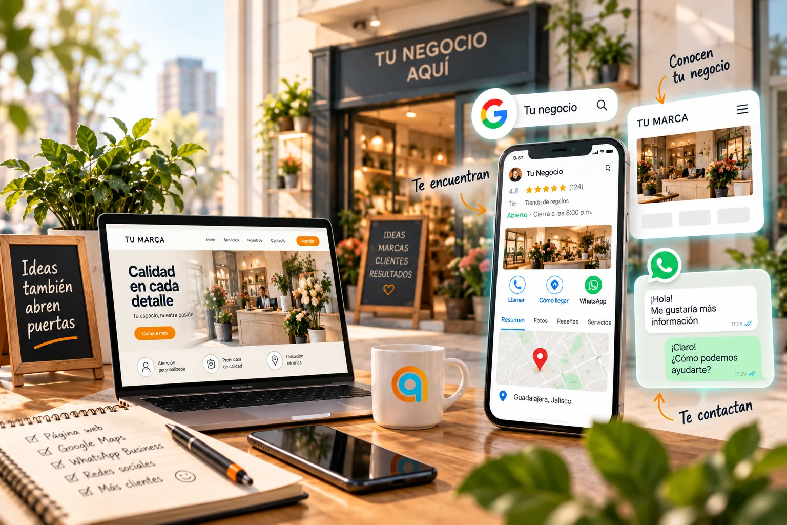 Presencia digital para negocios